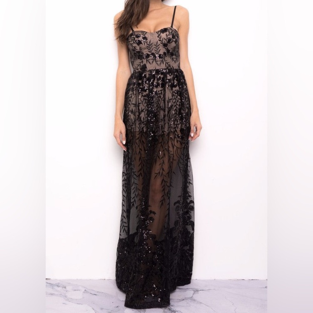 Akira Bustier Romper Dress